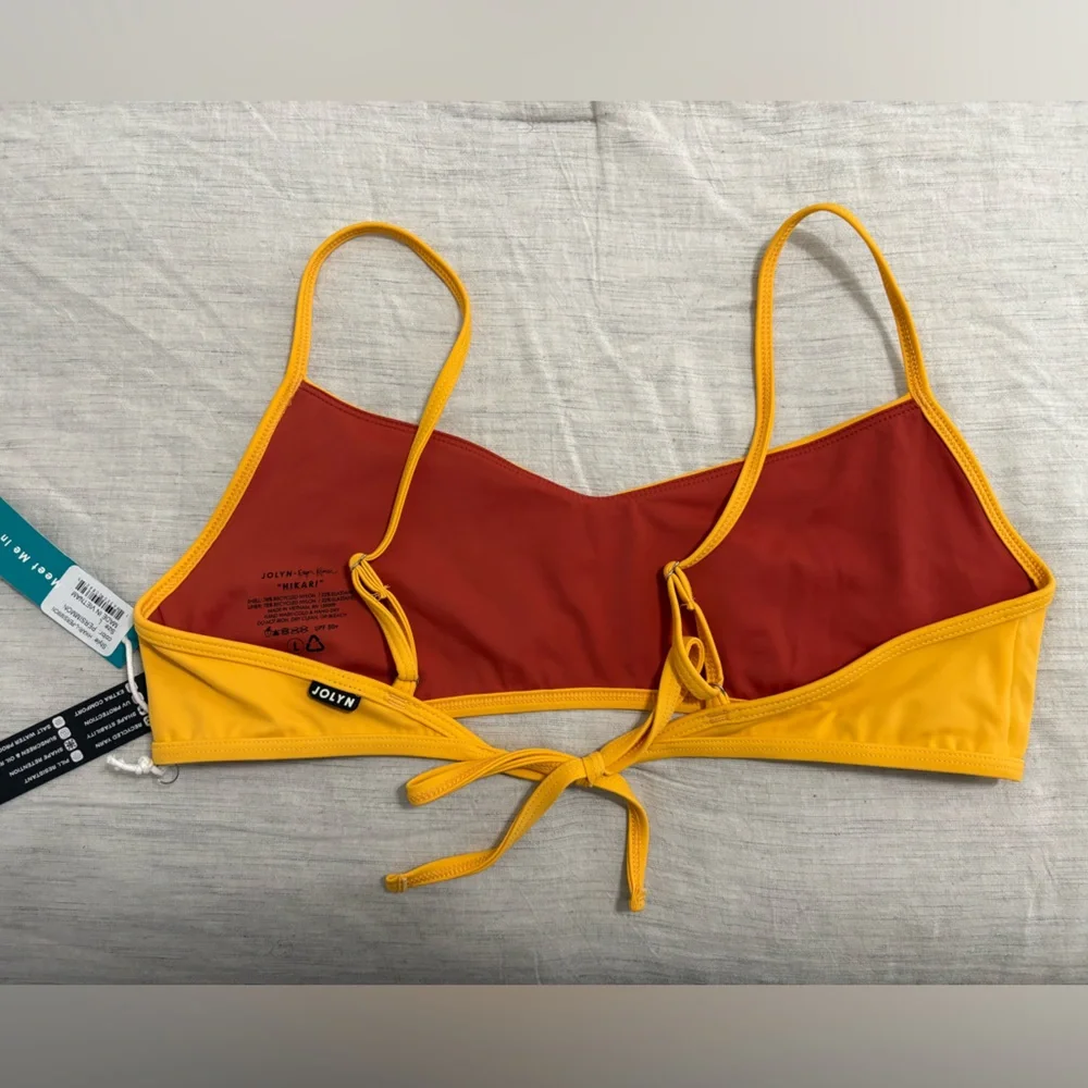 Jolyn “Hikari” Scoop Bralette Bikini Top - Picture 3 of 4